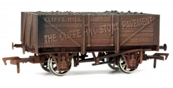 DAPOL 4F-051-010 OO GAUGE 5 PLANK WAGON CLIFFE HILL WEATHERED