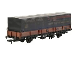 EFE RAIL E87045 BR SEA Wagon BR Railfreight Red (Cardiff Rod Mill) W/Hood (Rev.) [W]