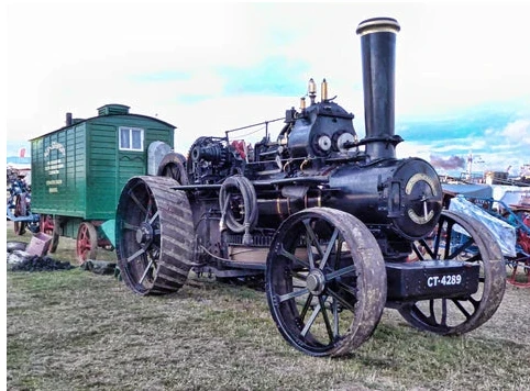 OXFORD DIECAST 76FBB002 Fowler BB1 Plough Engine No15222 Bristol Rover + Living 1:76 Scale 3 OXFORD DIECAST 76FBB002 Fowler BB1 Plough Engine No15222 Bristol Rover + Living 1:76 Scale - Image 3