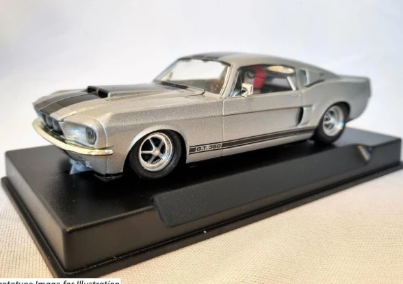 THUNDER SLOT CA00503S-W SHELBY GT 350 SILVER FROST 1967 2 THUNDER SLOT CA00503S-W SHELBY GT 350 SILVER FROST 1967 - Image 2