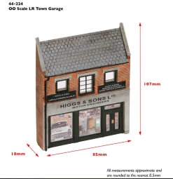 BACHMANN 44-224 Low Relief Town Garage