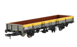 EFE RAIL E87036 ZAA PIKE OPEN WAGON BR ENGINEERS GREY/YELLOW