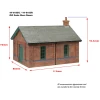 BACHMANN 44-0185R GCR Mess Room Red And Cream