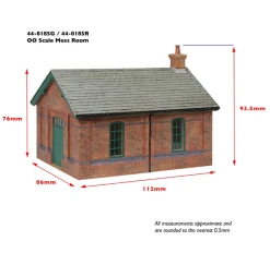 BACHMANN 44-0185R GCR Mess Room Red And Cream
