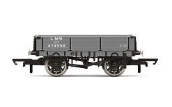 HORNBY R60022 3 Plank Wagon, LMS – Era 3